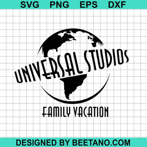 Universal Studio Family Vacation SVG