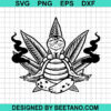 Weed Tortoise Namaste Svg