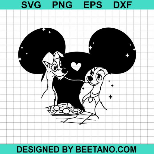 Lady And The Tramp Svg