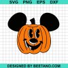 Mickey Mouse Ears Pumpkin Svg