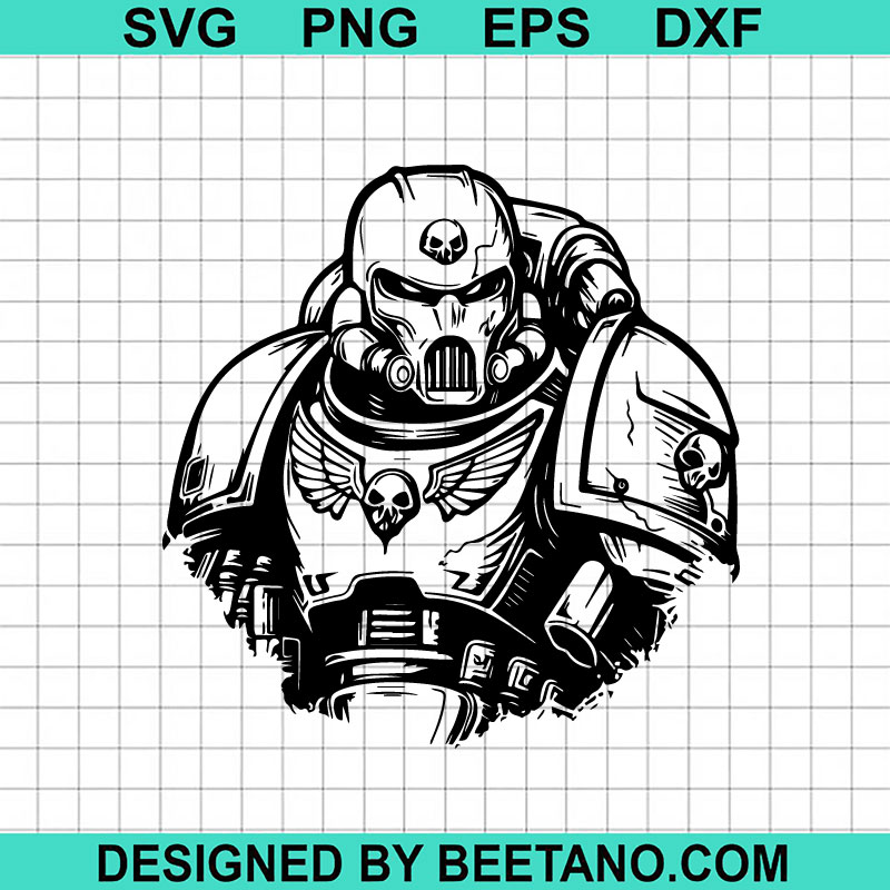space marine svg file free download