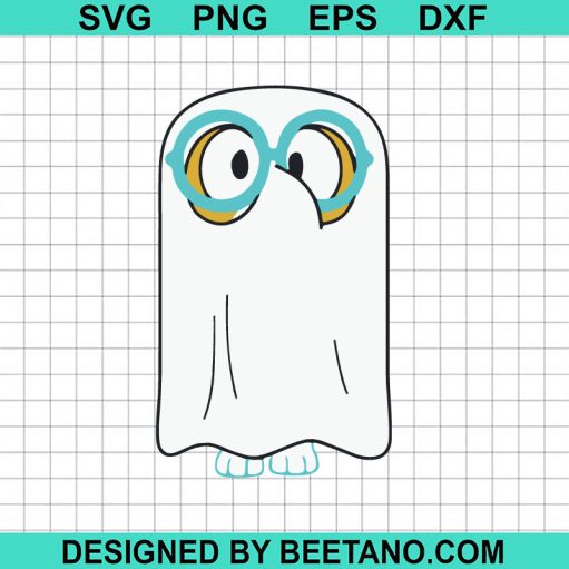 Bingo Ghost Halloween SVG