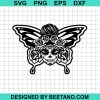 Lady Dead Butterfly Svg