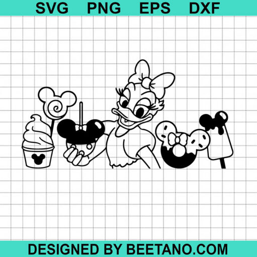 Daisy Duck Snacks SVG