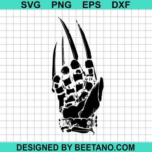Freddy Krueger Glove Svg