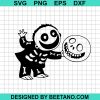 Barrel The Nightmare Before Christmas Svg