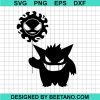 Halloween Pokemon Gengar Svg