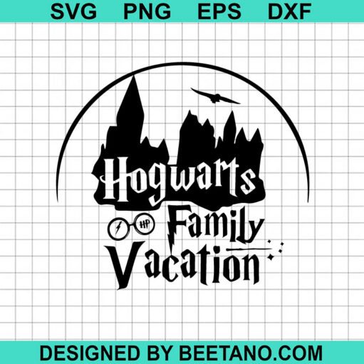 Hogwarts Family Vacation Adventure SVG