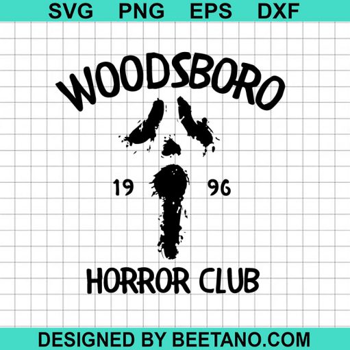Woodsboro Horror Club Svg