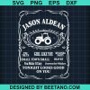 Jason Aldean Cowboy Tour Svg