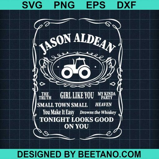 Jason Aldean Cowboy Tour Svg