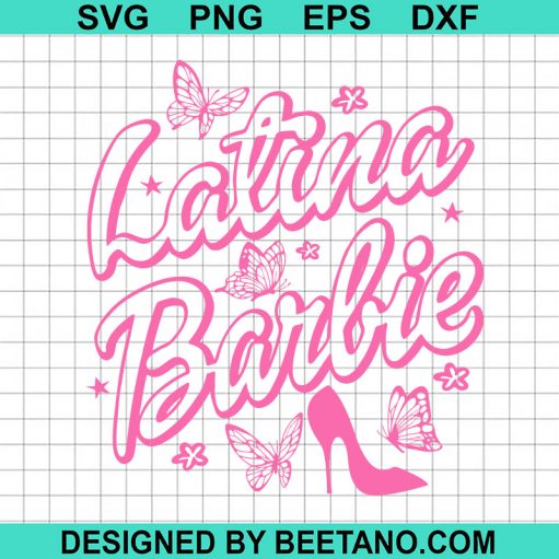Latina Barbie SVG