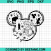 Mickey Mouse Frozen Let It Go Svg