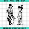 Beetlejuice And Lydia Svg