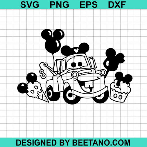 Tow Mater Snacks SVG