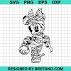 Halloween Minnie Mummy Svg
