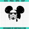Stormtrooper Mickey Head Svg