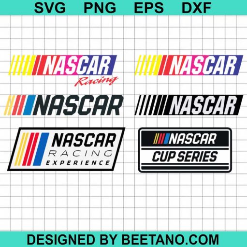 Nascar logo SVG bundle