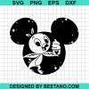 Orange Bird Mickey Mouse Head Svg