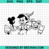 Pinocchio Disney Snacks Svg
