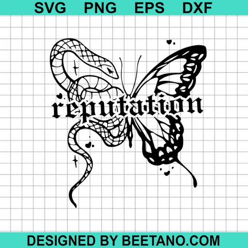 Taylor Swift Reputation Svg