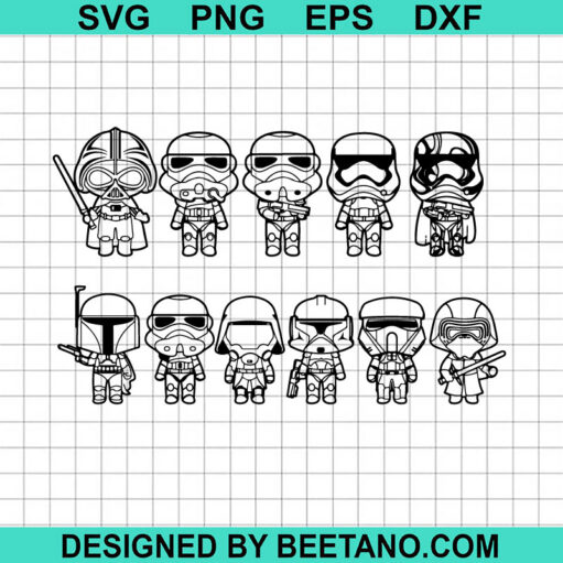 Space Wars Characters SVG