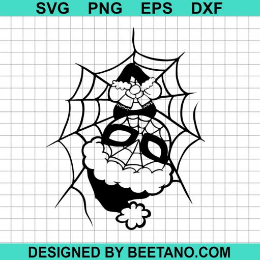 Baby Spiderman Merry Christmas Svg