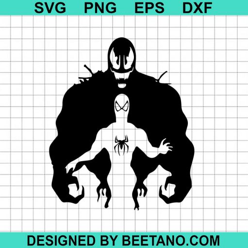 Spiderman Venom SVG
