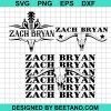 Zach Bryan Country Music Svg