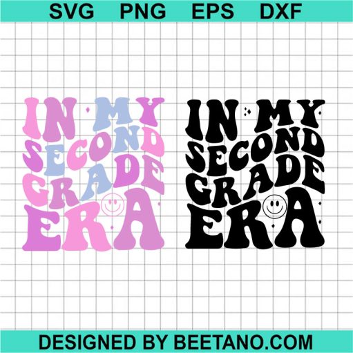 In My Second Grade Era SVG Bundle