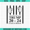 Trump 2024 Year In Prison Svg Png