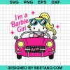 I'M A Barbie Girl Hello Kitty Svg