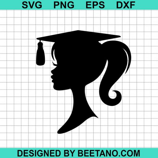 Barbie Graduation Svg