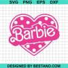 Barbie Heart Svg Png