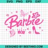 Barbie Pink Doll Svg