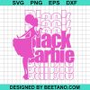 Black Barbie Svg Png