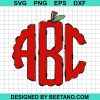 Teacher Apple Back To School Svg