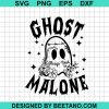 Ghost Malone Halloween Svg