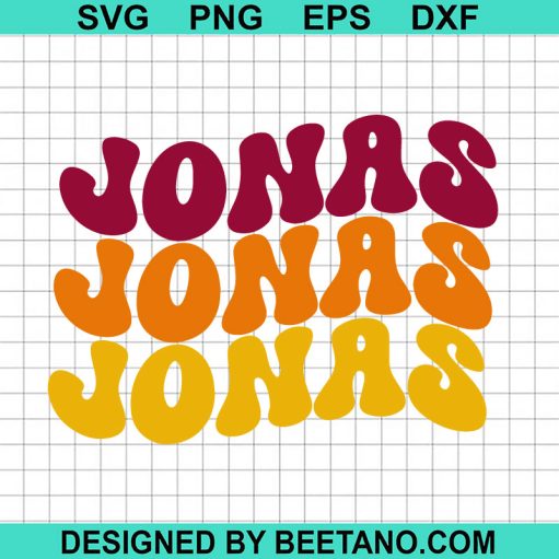 Retro Jonas Brothers SVG