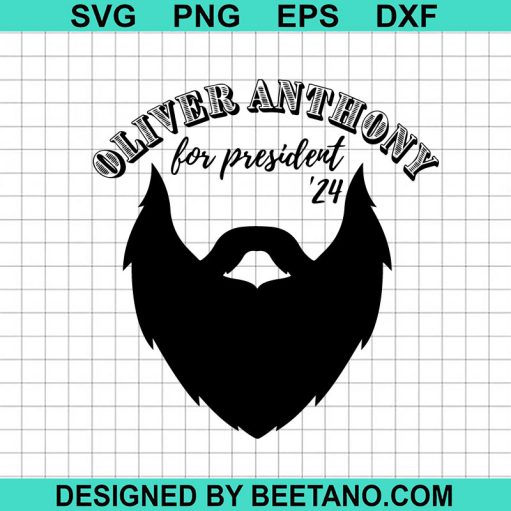 Oliver Anthony For President 24 Svg