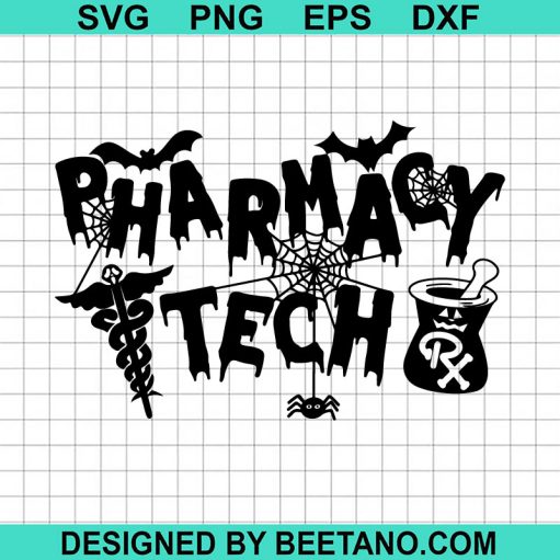 Halloween Pharmacy Tech Svg