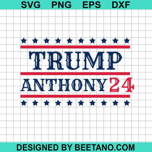 Trump Anthony 24 Svg Png