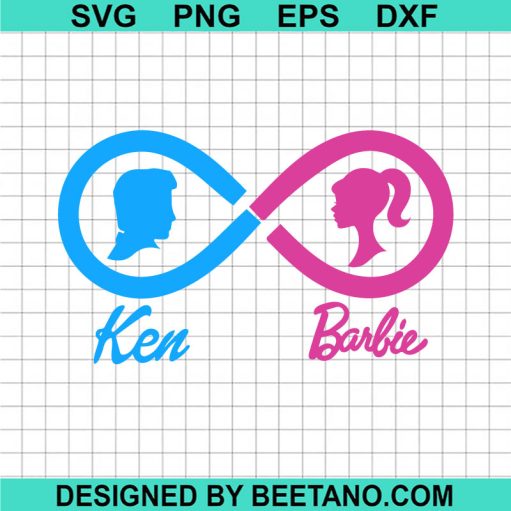 Barbie Ken Infinity Logo SVG