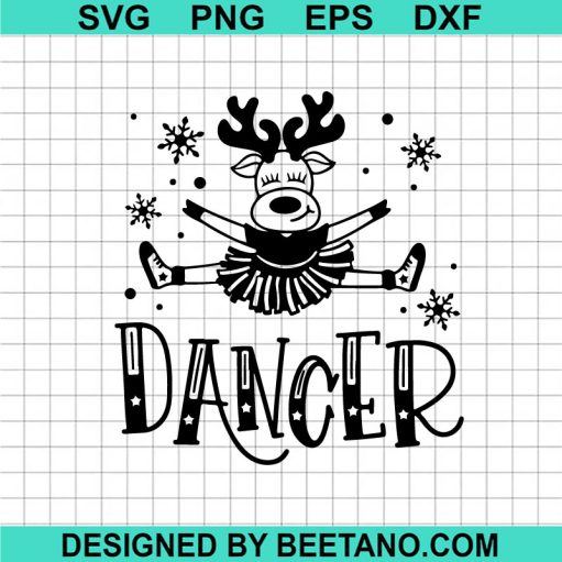Christmas Reindeer Dancer SVG