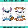 Halloween Ghost Stitch Spooky Season Svg