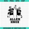 Allen Hnox Josh Allen Svg