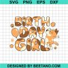 Bingo Birthday Girl Svg