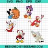 Disney Characters Halloween Bundle Svg