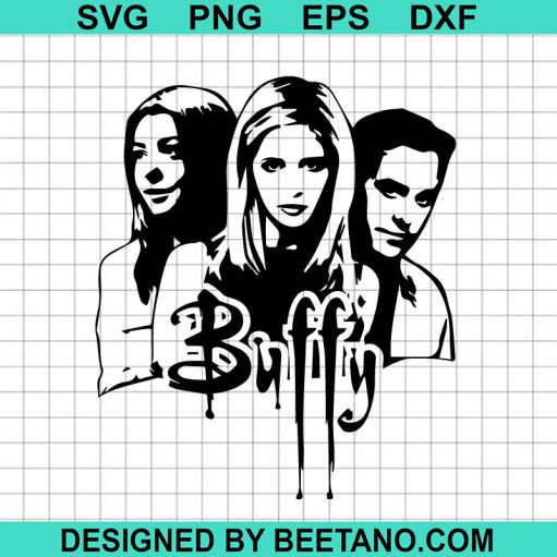 Buffy The Vampire Slayer Characters SVG