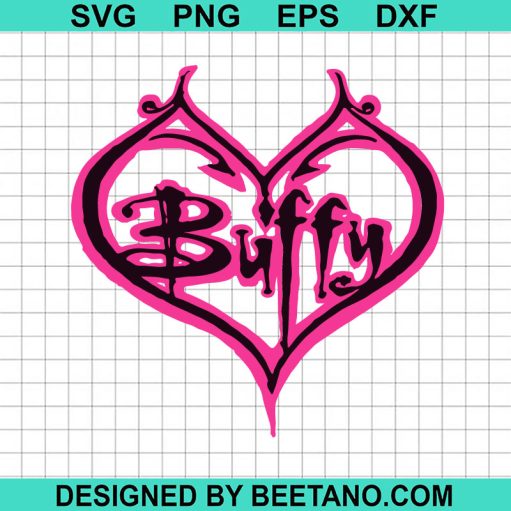 Buffy The Vampire Slayer Heart Svg